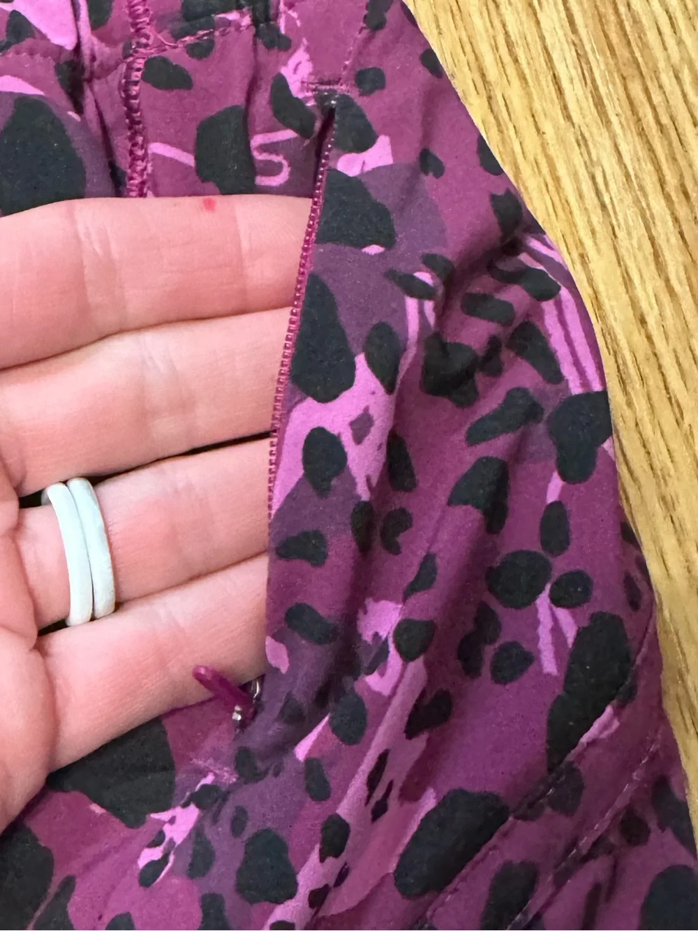 LULULEMON. Track That Shorts. Animal Print. Size 6.